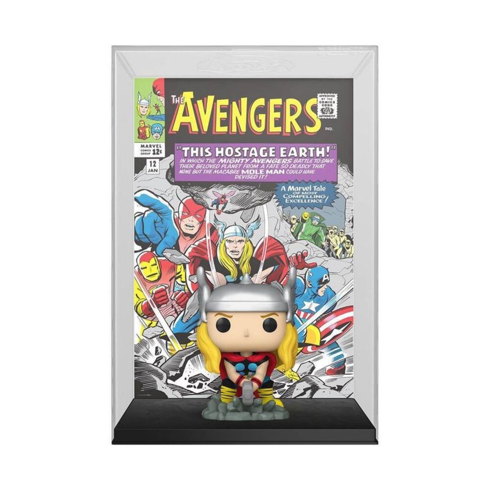 Funko - POP! Comic Cover Marvel Avengers Thor Vinyl Silver - Picture 2 of 3